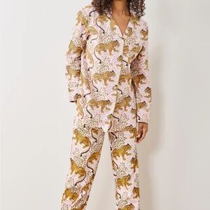 PRINTFRESH Long PJ Set in Bagheera